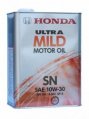 Моторное масло HONDA ULTRA MILD SN 10W30