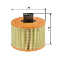 Фильтрующий элемент воздушного фильтра двигателя Bosch F 026 400 029